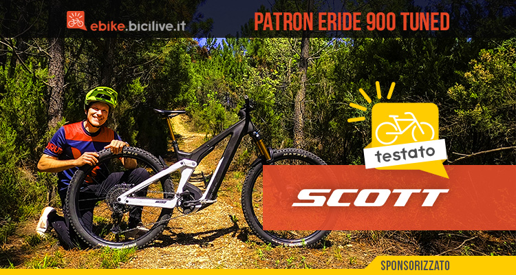 Il test della eMTB Scott Patron eRide 900 Tuned: il futuro è l’integrazione?