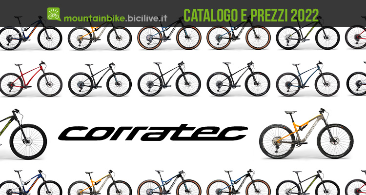 La collezione MTB Corratec 2022: catalogo e listino prezzi