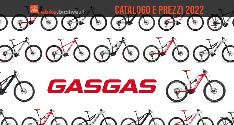 Tutte le bici elettriche 2022 GasGas: catalogo e listino prezzi