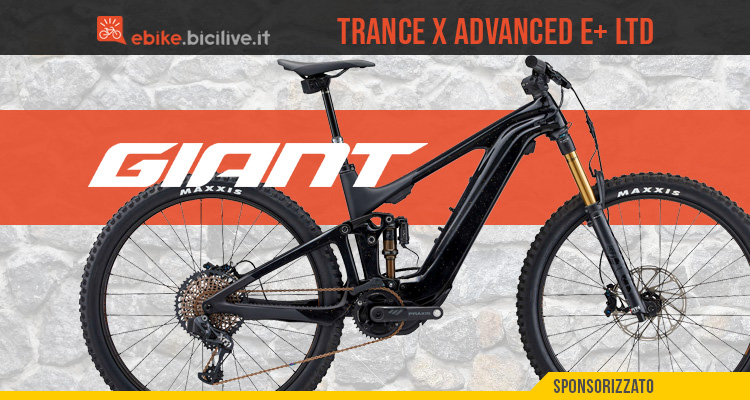 Giant Trance X Advanced E+ LTD: una eMTB full suspended in edizione limitata