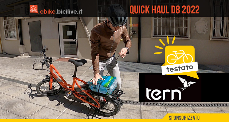 Il test della Tern Quick Haul D8: una eCargo pratica e capace