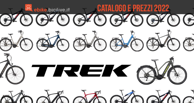 Catalogo ebike Trek 2022: più di 30 nuovi modelli elettrici