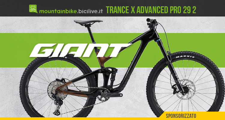 Giant Trance X Advanced PRO 29 2: la MTB full da trail con doppia anima