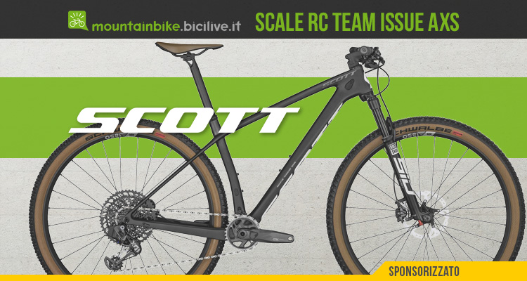 La mountain bike Scott Scale RC TEAM Issue AXS