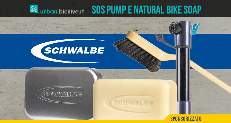 SOS Pump e Natural Bike Soap: le due novità di Schwalbe