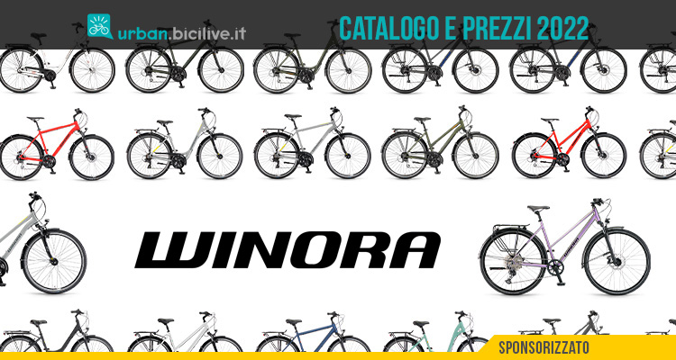 Winora: il catalogo e il listino prezzi delle biciclette da città e trekking 2022