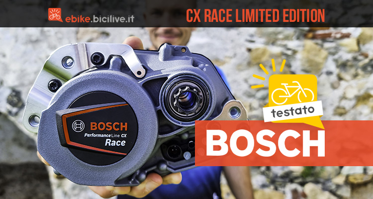 Il test del motore Bosch Performance Line CX Race Limited Edition