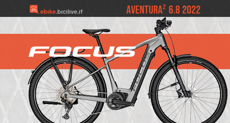 Focus Aventura<sup>2</sup> 6.8, bikepacking e cicloturismo a pedalata assistita