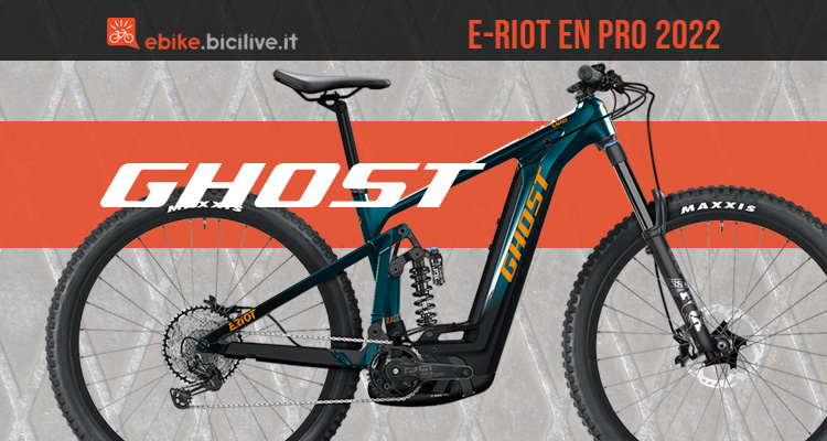 Ghost E-Riot EN PRO 2022: una full elettrica nata per l’enduro