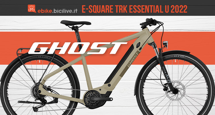 Ghost E-Square Trekking Essential U 2022: un ebike per le lunghe distanze