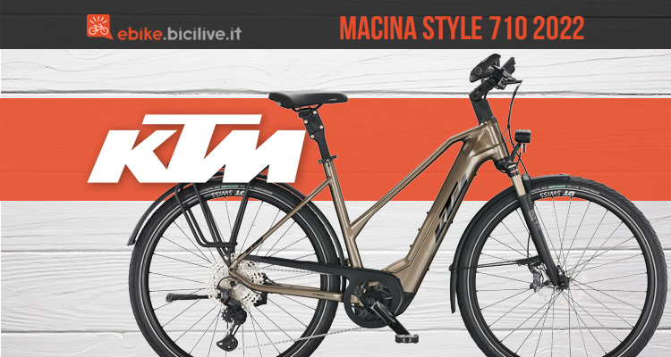 KTM Macina Style 710: un’e-bike potente e con stile