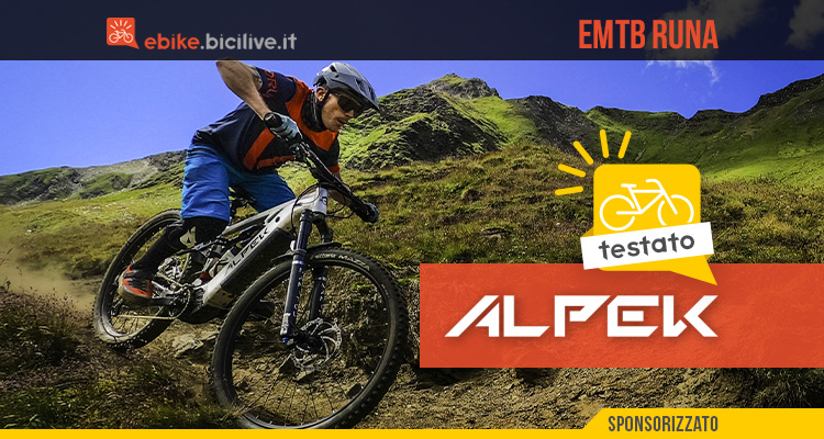 Il test della Alpek Runa: una eMTB mullet con motore Bafang 510 da 95 Nm