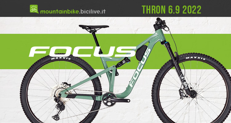 La MTB full suspended da trail Focus Thron 6.9