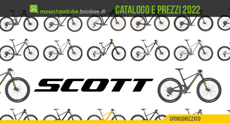 Il catalogo MTB Scott 2022: più di 90 modelli per ogni disciplina e prezzo