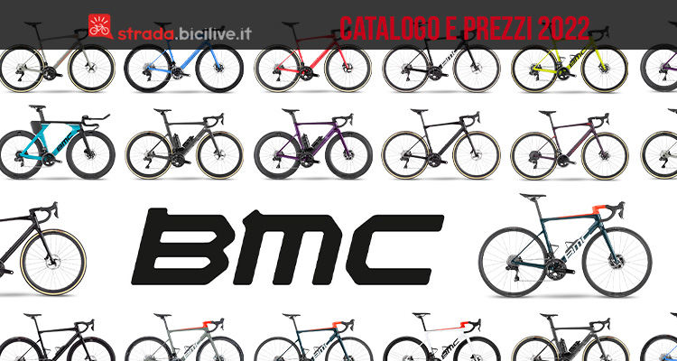Tutte le bici da strada, gravel e triathlon 2022 di BMC: catalogo e listino prezzi