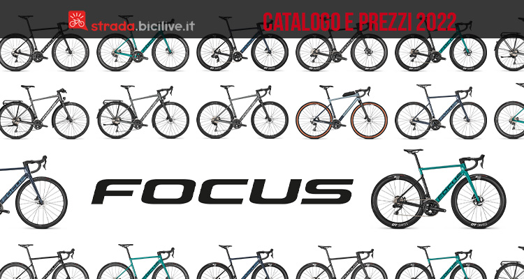 Focus 2022: catalogo e listino prezzi delle bici da strada e gravel