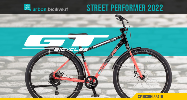 GT Street Performer, una urban bike con un look da BMX
