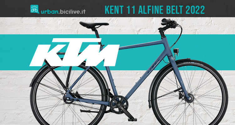 KTM Kent 11 Alfine Belt: comoda e maneggevole, perfetta per le città