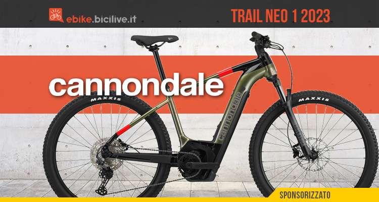 Cannondale Trail Neo 1 2023: l’ebike tuttofare per le tue avventure quotidiane