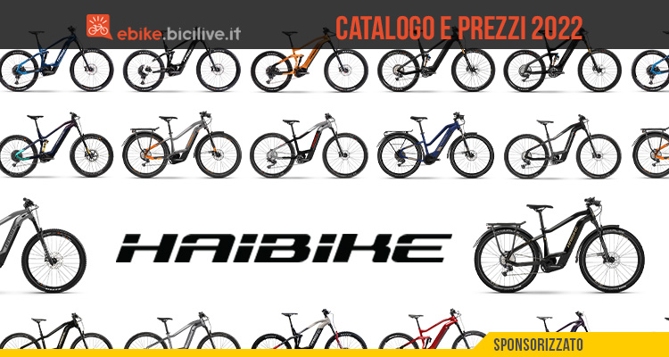 Haibike: il catalogo e il listino prezzi delle ebike 2022