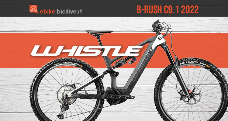 Whistle B-Rush C9.1 2022: full carbon elettrica per l’esplorazione montana