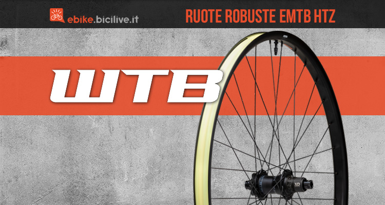 Ruote ebike WTB HTZ: robuste e affidabili per le moderne eMTB