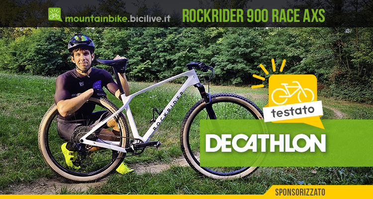 Il test della Rockrider 900 Race AXS: la prima MTB da gara di Decathlon