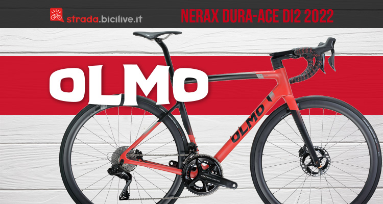 Olmo Nerax Dura-Ace Di2 2×12 Disc 2022: la punta di diamante delle bici da strada Olmo