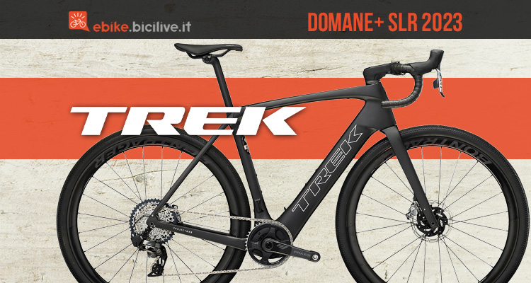 Linea Trek Domane+ SLR 2023: eRoad/eGravel esclusive per chi vuole il massimo