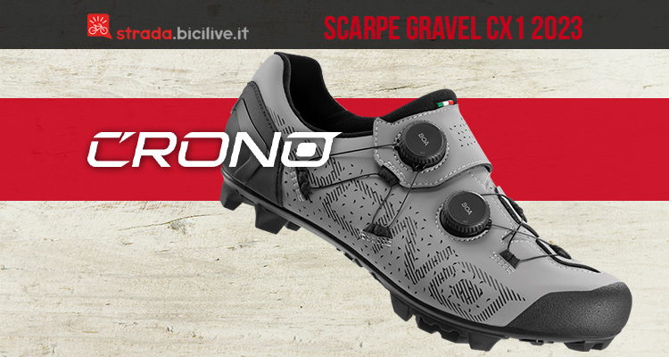 Crono CX1: le scarpe da gravel che uniscono robustezza e peso contenuto