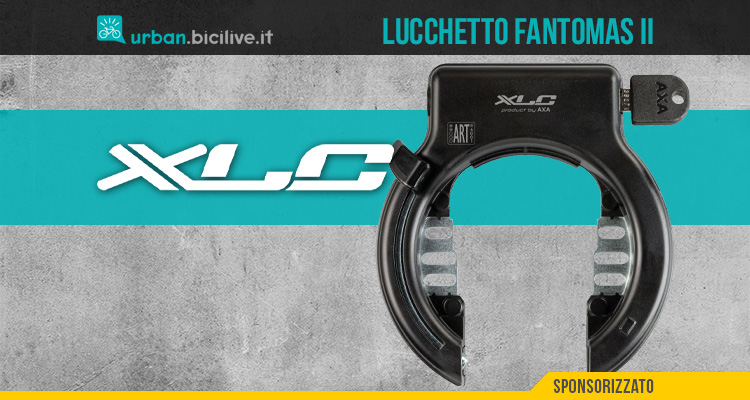 XLC Lucchetto al telaio Fantomas II: alta sicurezza per le tue biciclette