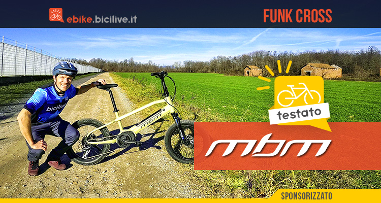 Test ebike MBM Funk Cross: una 20″ agile per la città e oltre