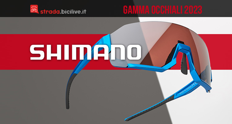 Occhiali Shimano 2023: gamma rinnovata con lenti Ridescape