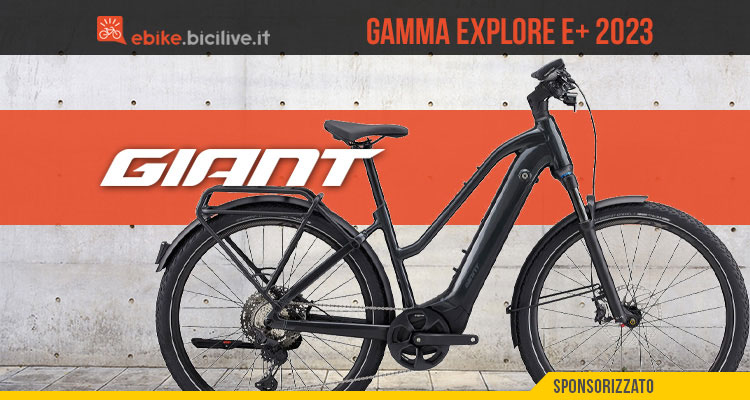 Nuova gamma Explore E+ di Giant, per esplorare la città e oltre