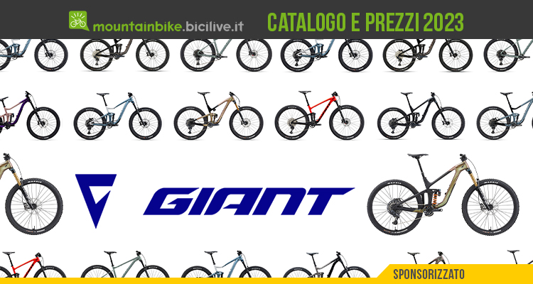Catalogo MTB Giant 2023: 40 biciclette per enduro, trail e XC