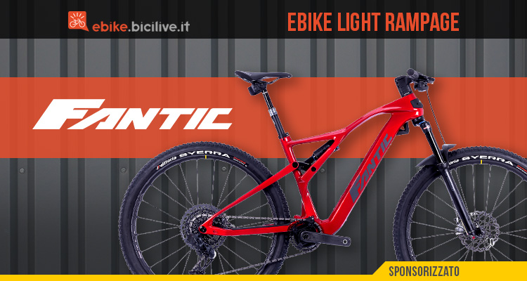 Fantic Rampage: arriva l’e-mtb light con peso record di 15,5 kg