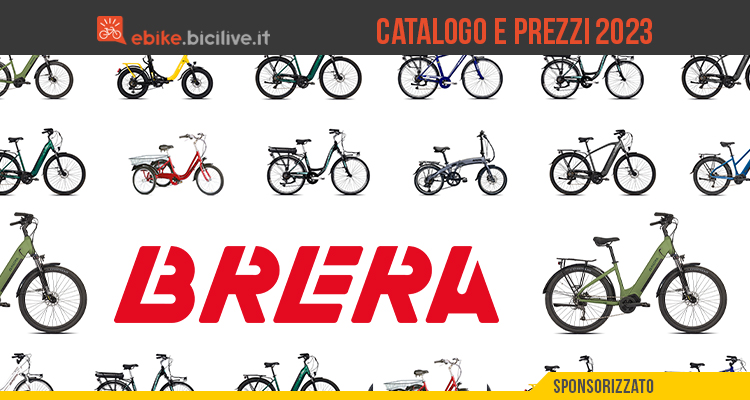 Catalogo ebike Brera Cicli 2023: 10 modelli economici per la città