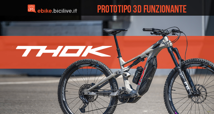 Thok E-bikes presenta il suo prototipo 3D funzionante a Eurobike 2023