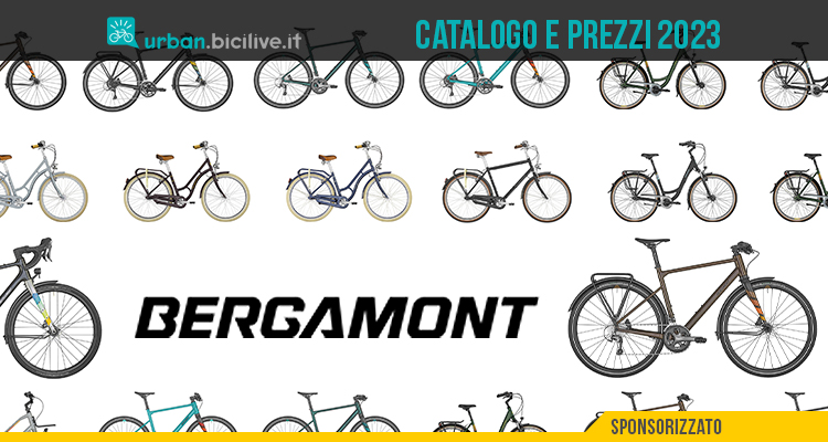Catalogo bici urban Bergamont 2023: 11 biciclette per la mobilità urbana