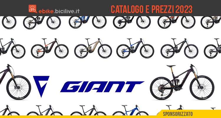 Catalogo ebike Giant 2023: dall’enduro allo svago del weekend