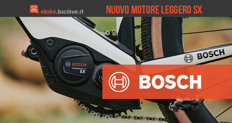 Bosch presenta il motore leggero Performance Line SX