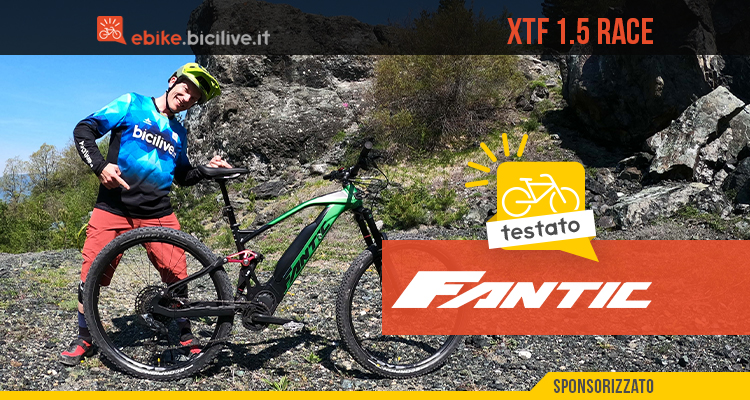 Test eMTB Fantic XTF 1.5 Race con motore Yamaha PW-X3