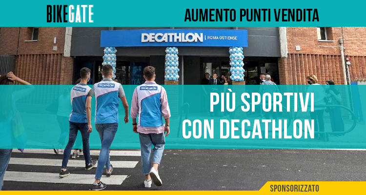 La presenza di Decathlon aumenta il numero degli sportivi