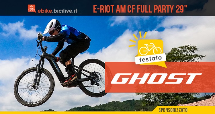 Test eMTB Ghost E-RIOT AM CF Full Party