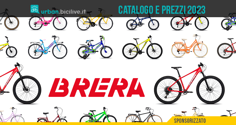 Catalogo Brera Cicli 2023: più di 50 biciclette tra MTB, Trekking e urban