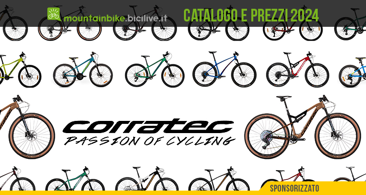 La collezione MTB corratec 2024: catalogo e listino prezzi