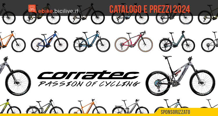 E-bike corratec 2024: catalogo e listino prezzi