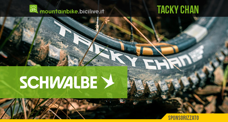 Schwalbe Tacky Chan: il nuovo pneumatico da MTB downhill ed enduro