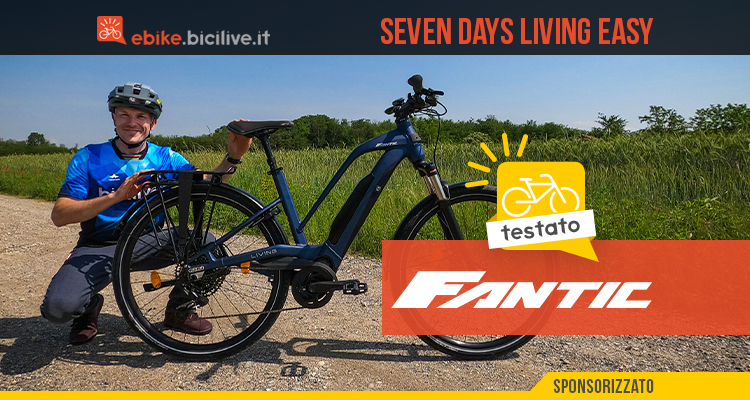 Test ebike trekking Fantic Seven Days Living Easy