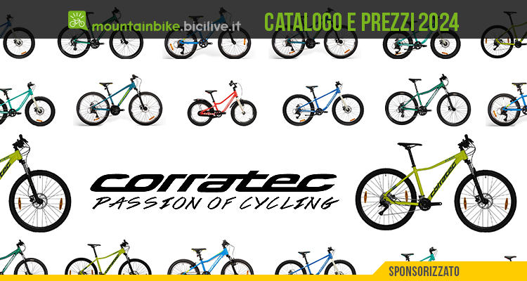 MTB corratec Kids 2024: catalogo e listino prezzi